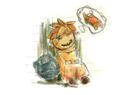 Doll traveler sticker #7004642