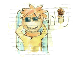 Doll traveler sticker #7004647