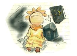 Doll traveler sticker #7004651