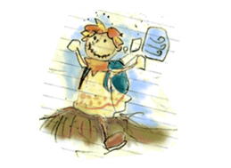 Doll traveler sticker #7004658