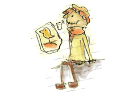 Doll traveler sticker #7004660