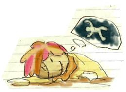 Doll traveler sticker #7004678