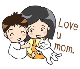 Happy Family(ENG) sticker #7004865