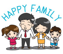 Happy Family(ENG) sticker #7004878