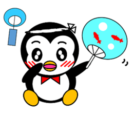 Pepe 2 (penguin) ver Japanese summer sticker #7005807