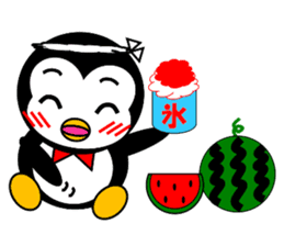 Pepe 2 (penguin) ver Japanese summer sticker #7005827