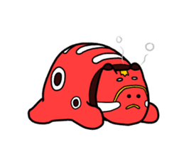 akabeko sticker #7005847