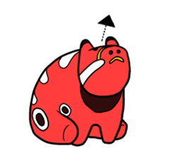 akabeko sticker #7005852