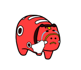 akabeko sticker #7005862