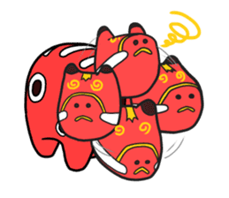 akabeko sticker #7005865