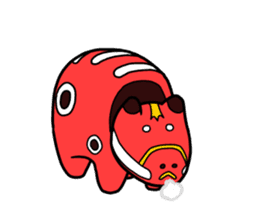 akabeko sticker #7005868