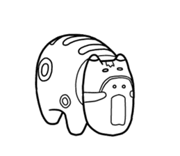 akabeko sticker #7005870