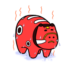 akabeko sticker #7005872