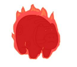 akabeko sticker #7005873