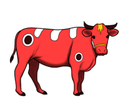 akabeko sticker #7005879