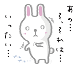 Bearish rabbit sticker #7006042
