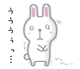 Bearish rabbit sticker #7006044