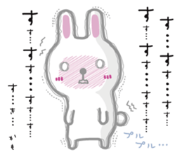 Bearish rabbit sticker #7006045