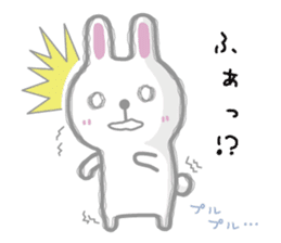 Bearish rabbit sticker #7006050