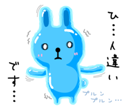 Bearish rabbit sticker #7006059