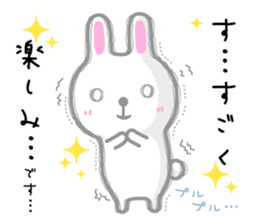 Bearish rabbit sticker #7006075