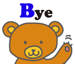 ABC and good friends sticker #7006121