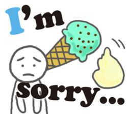 ABC and good friends sticker #7006136