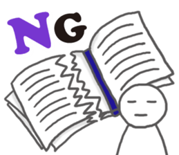 ABC and good friends sticker #7006142