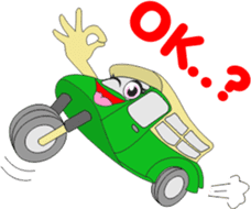 TukTuk English Version sticker #7006447