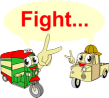 TukTuk English Version sticker #7006449