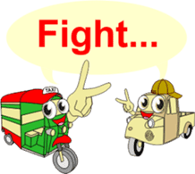 TukTuk English Version sticker #7006449