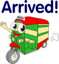 TukTuk English Version sticker #7006450