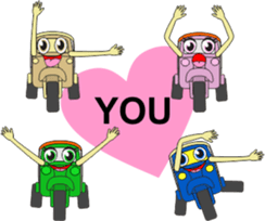 TukTuk English Version sticker #7006453