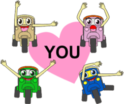 TukTuk English Version sticker #7006453