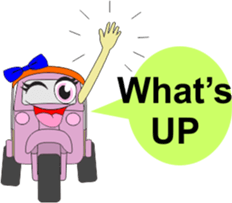 TukTuk English Version sticker #7006454