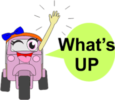 TukTuk English Version sticker #7006454