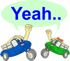 TukTuk English Version sticker #7006455