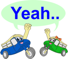 TukTuk English Version sticker #7006455