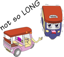 TukTuk English Version sticker #7006465