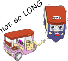 TukTuk English Version sticker #7006465