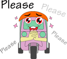 TukTuk English Version sticker #7006468
