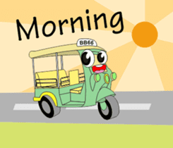 TukTuk English Version sticker #7006474