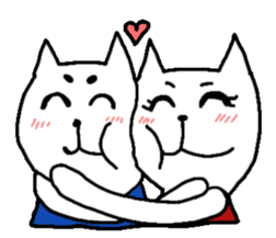 The cat family sticker #7006790