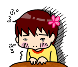 By children, it is free sticker #7007074