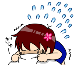 By children, it is free sticker #7007084