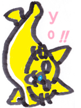 yuruneko kotets sticker #7007155