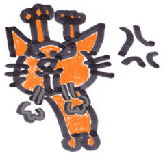 yuruneko kotets sticker #7007183