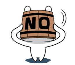 Rabbit of Iwate valve sticker #7007526