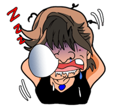 positive and negative sticker #7007599