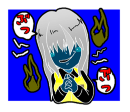 positive and negative sticker #7007613